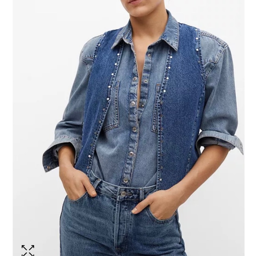 Denim vest